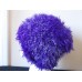 Hand knitted fuzzy and soft  beanie/hat  purple heather (large)  eb-70473461